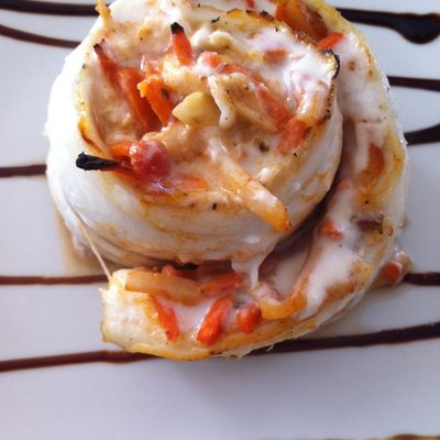 Filet de sabre en julienne de légumes Dukan