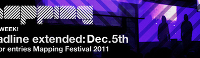 Mapping Festival 2011 call for entries
