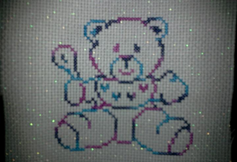 Les Broderies de Sophie " Nounours "