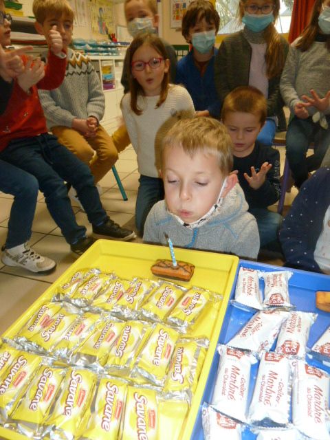 Joyeux Anniversaire Perrine Et Lucas Ecole Notre Dame Campeneac