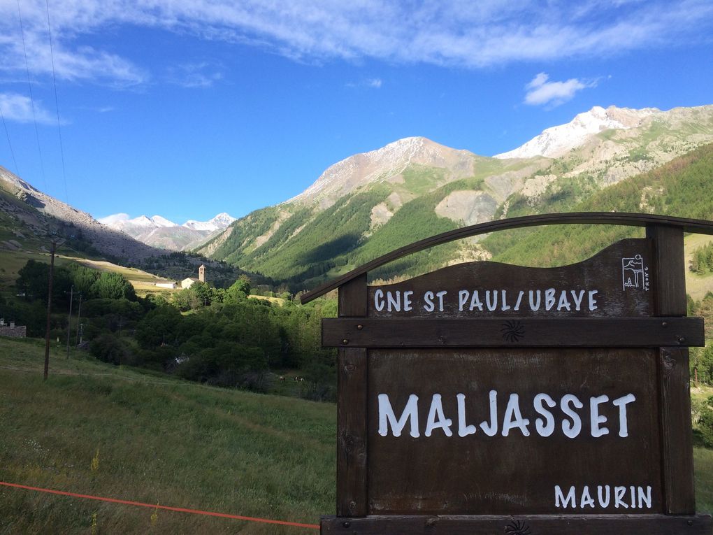 Au fond tout au fond de la vallée de l'Ubaye..."la Tête du sanglier" 350m de verticalité à vous couper le souffle...