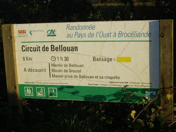 Le circuit de Bellouan à Ménéac