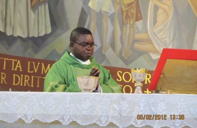 VOEUX PERPETUELS ET ORDINATION DIACONALE DU P. D. ARTHUR KABA (SUITE ET FIN)