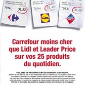 Carrefour défie Leader Price pour asseoir son image prix