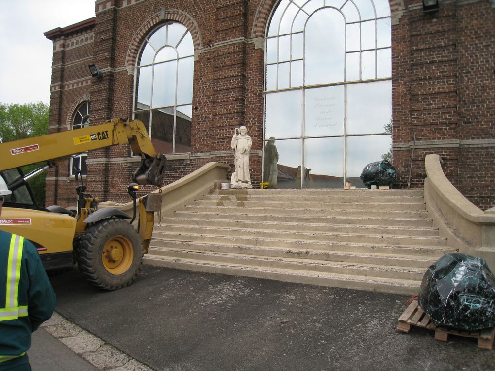 Statue du Moine GOBAN implantée au Centre