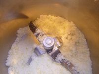 gâteau de semoule au citron vert,rhum et coco