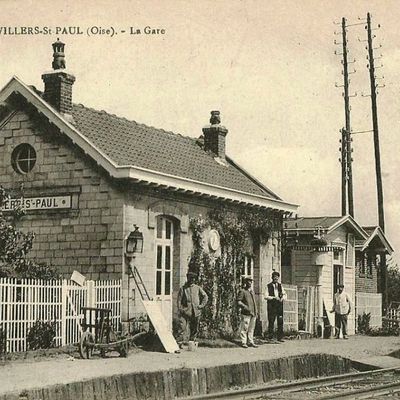 CP gare de Villers Saint Paul  (Oise)