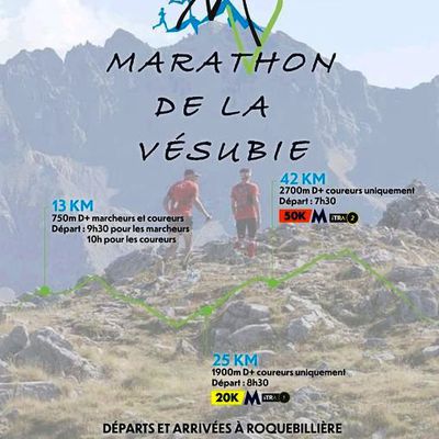 Marathon de la Vésubie 2024 (Roquebillière, 06) - Farida Melki et Alexia Hiard 1ères en catégories, Amandine Ginouvès 1ère Féminine sur le 13km