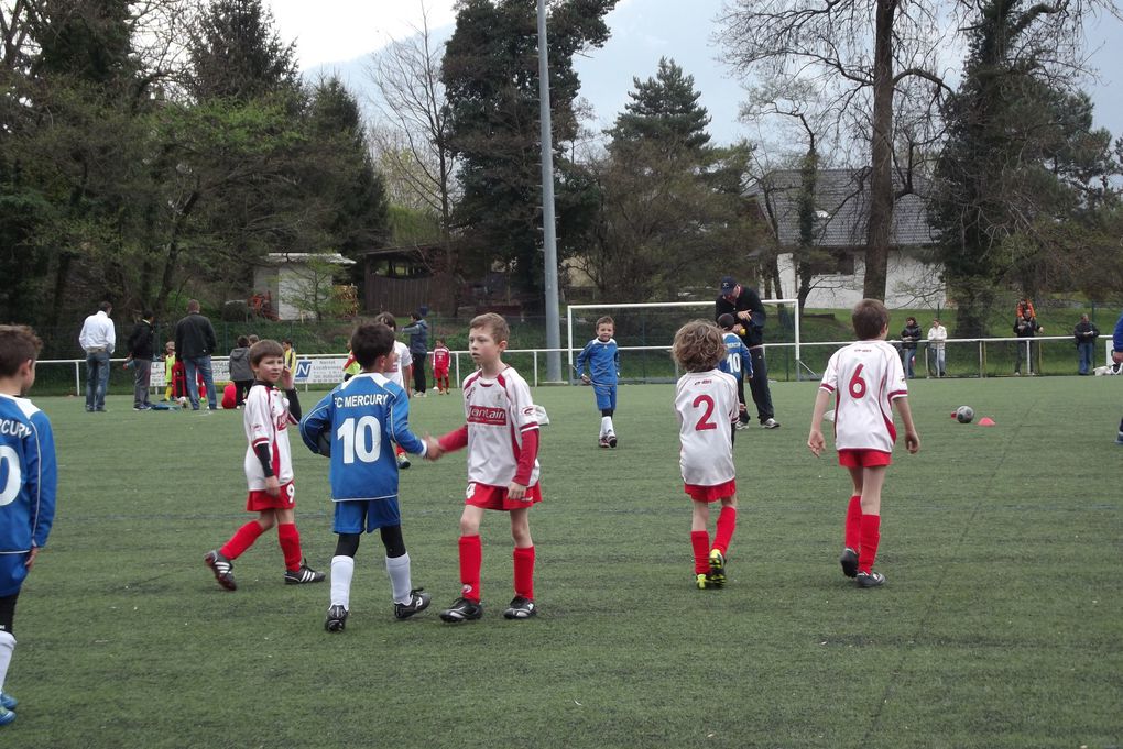 Esteban au FC Mercury en U9 (Poussins) pour la saison 2013/2014