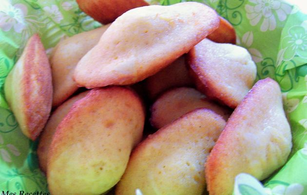 MADELEINES AU SIROP D'ERABLE