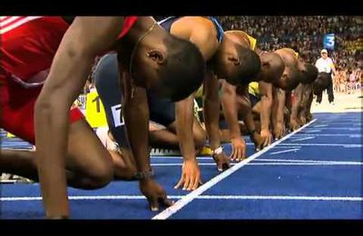 Usain Bolt, record du monde (100m)