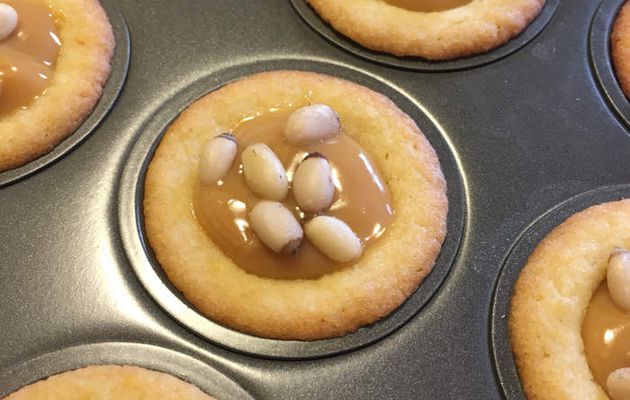 Tartelettes au caramel (les krumchy de Michalak)