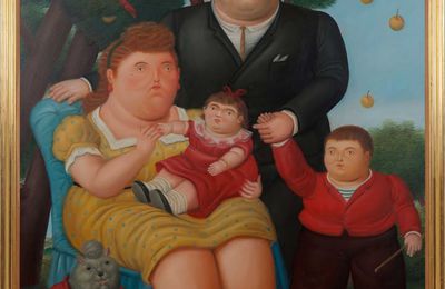 Una familia. Fernando Botero. 1989.