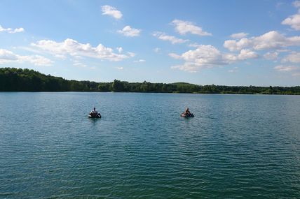 Lac de chour, float-tube et waders! Weekend Dijonnais.