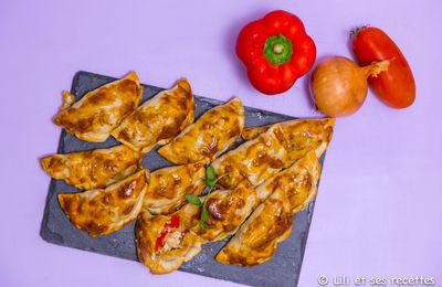 Empanadas poivrons et boeuf