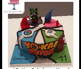 Gateau Yokai Watch Les Recettes D Alicia