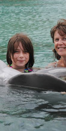 Rencontre avec un dauphin !