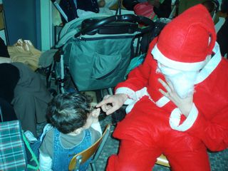 Le Noël 2007 avec les bébés