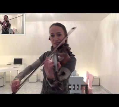 With or without you U2 (violon/violin) (Céline Prussel, violoniste)