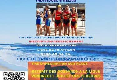 Championnat Guadeloupe Triathlon 2022