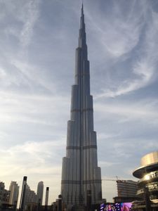 La tour Burj Khalifa 