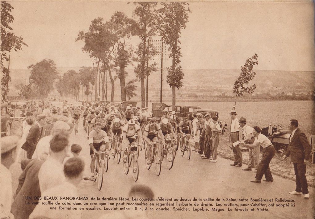 scans des journaux miroir des sports tour de france 1934