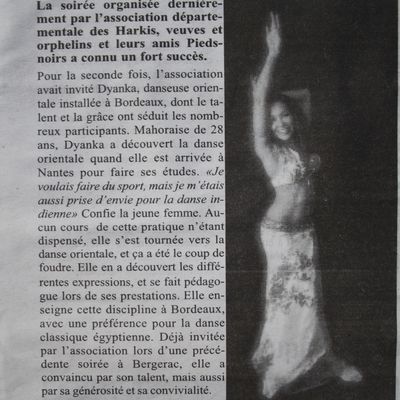 Article de presse Echo Dordogne ( Modernité et Tradition )