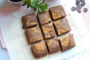 Brownie au beurre de cacahouète