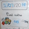 Le 100 ème jour d'école en CE