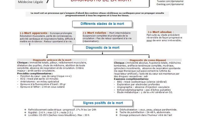 résumé 7: diagnostic de la mort