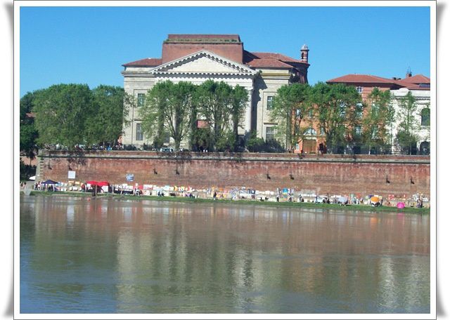 la Garonne en ville -Toulouse-