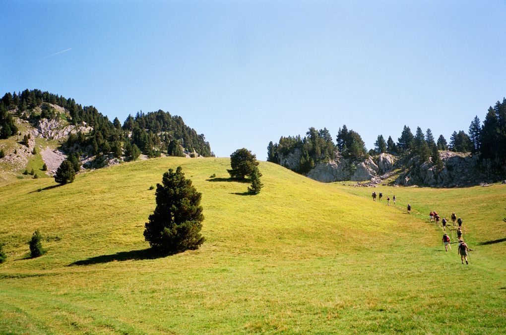 randonnée autour de la ville de DIE dans la Drôme et au-dessus sur le plateau du Vercors