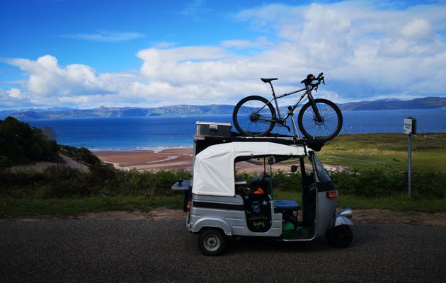 A Tuk Tuk in the outer Hebrides