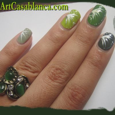 Mon Dégradé de vert customisé