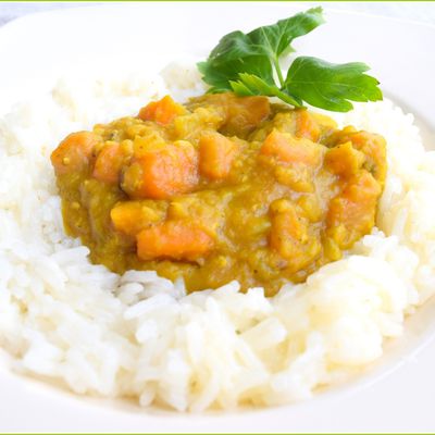 Dahl de lentilles corail et patates douces...la recette de Doudou !