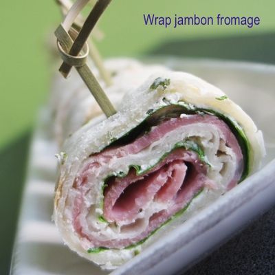 wrap jambon-fromage