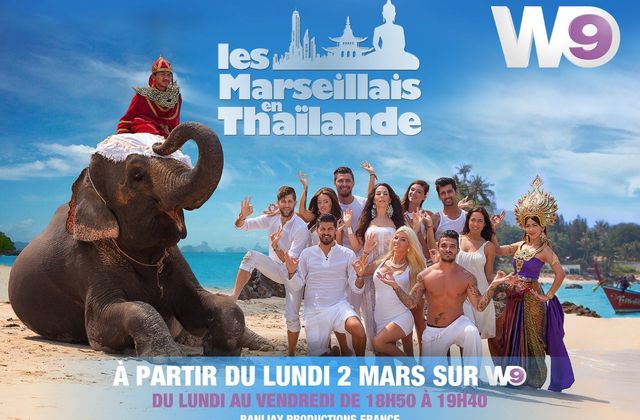 Dès ce lundi : Kevin, Anthony, Norma, Aurélie, Marseillais en Thaïlande pour W9.