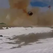 Essai d'un missile nucléaire Sarmat en Russie : le missile explose au sol et laisse un cratère de 55 mètres