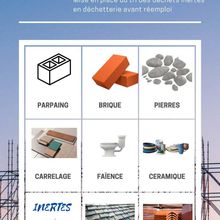 La CCAPV met en place le tri et la valorisation des déchets inertes dans ses déchetteries.