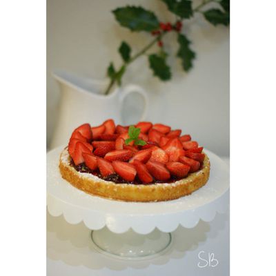 Tarte à la fraise...