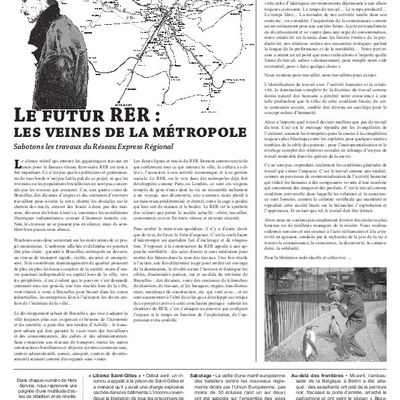 [Bruxelles] Hors Service n° 36, 1er mai 2013