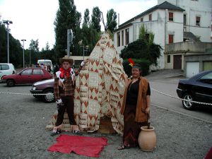 Fête de l'automne 2003 au Far-West à Algrange....