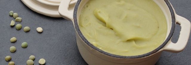 Purée de pois cassés à la truffe