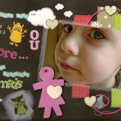 souvent dans les nuages,parfois petit monstre,ou encoure reine des boudeuses mais toujours une chouette fille