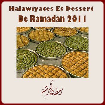 concours de halawiyates et dessert de ramadan 2011