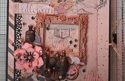 Mini album Halloween by Marievero scrap