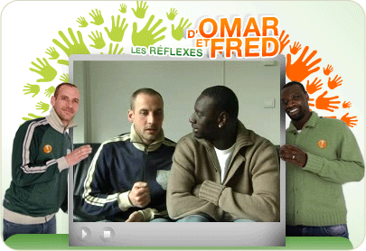 Les réflexes d'Omar et Fred !