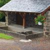 Le lavoir de Saint-Christophe-Les-Gorges.