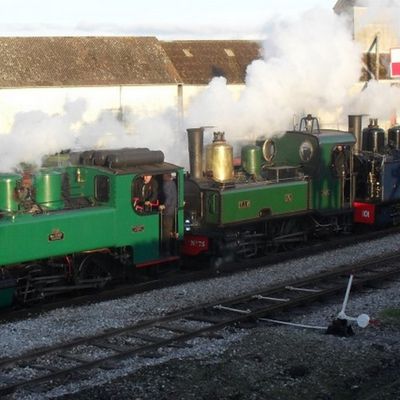 Locomotive vapeur 030 en triplette