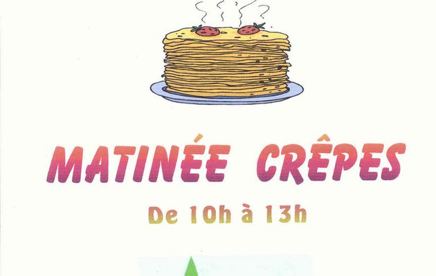 Matinée crêpes des Ainés Ruraux de Jupilles